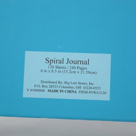 Dream Big Spiral Journal Hardcover Lined Pages Diary Back to School Notes Doodle - Picture 4 of 14